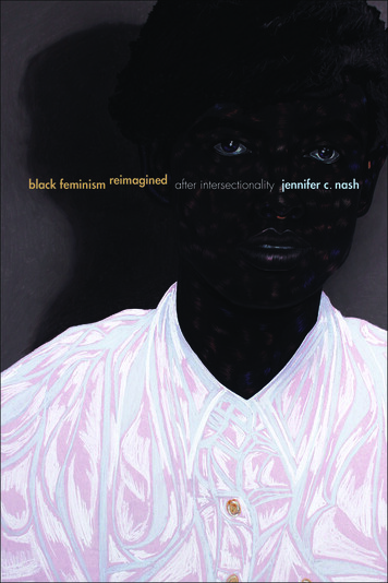 Black Feminism Reimagined After Intersectionality Jennifer .