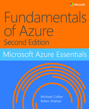 Fundamentals Of Azure - .microsoft 