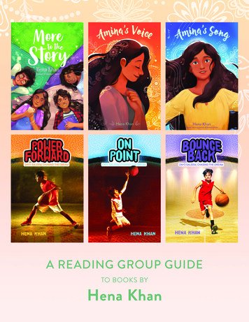 A READING GROUP GUIDE TO More To The Story