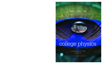 College Physics - Pearson Education