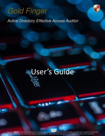 Active Directory Effective Access Auditor User's Guide