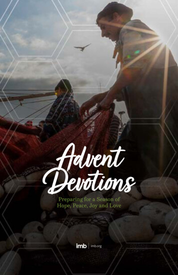 Advent Devotions