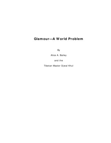 Glamour—A World Problem