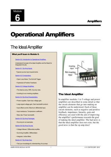 Operational Amplifiers - Learn About Electronics