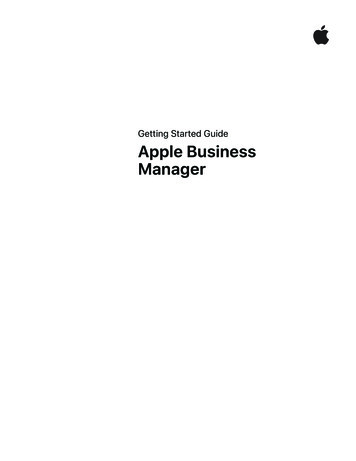 Apple Business Manager - Getting Started Guide