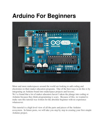 Arduino For Beginners - Makerspaces 