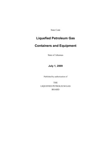 Arkansas LP Gas Code Book