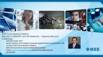 Security In SDN/NFV And 5G Networks – Opportunities And .