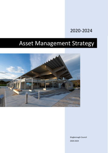 Asset Management Strategy - Kingborough Council