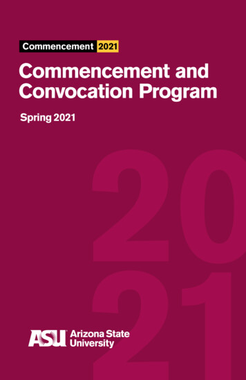 Spring 2021 - Graduation