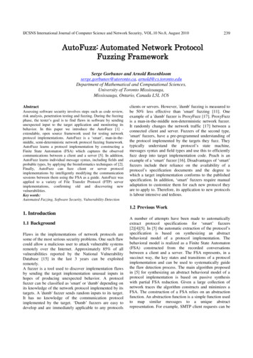 AutoFuzz: Automated Network Protocol Fuzzing Framework