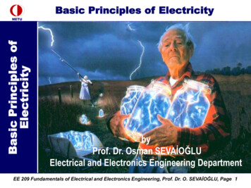 Basic Principles Of Electricity