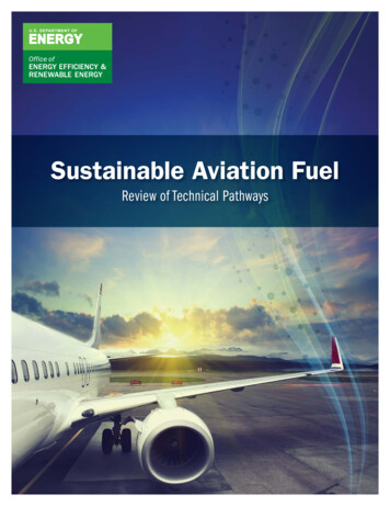 Sustainable Aviation Fuel - Energy