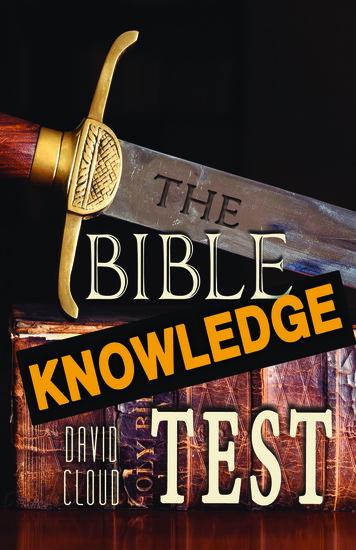 The Bible Knowldeg Test - Way Of Life