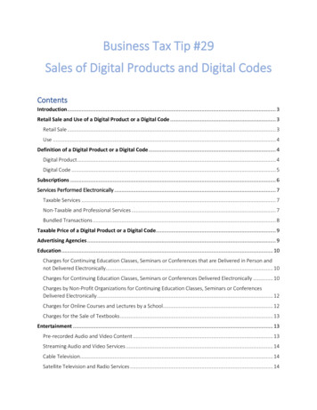 Business Tax Tip #29 Sales Of Digital Products And Digital .