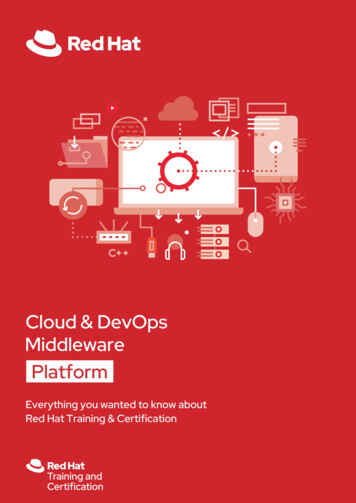 Cloud & DevOps Middleware Platform