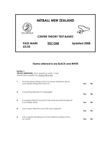 NETBALL NEW ZEALAND
