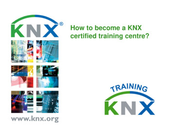 How To Become A KNX Certified Training Centre?