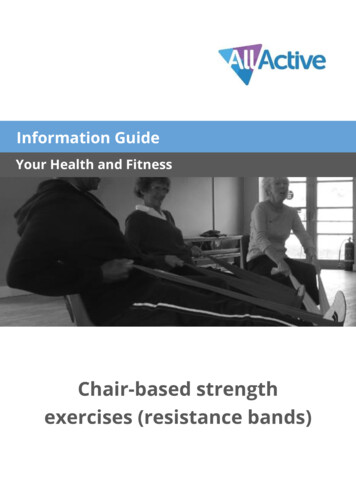 Your Health And Fitness - Lead Chair Based Exercise .