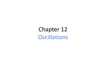 Chapter 12 Oscillations - UC Santa Barbara
