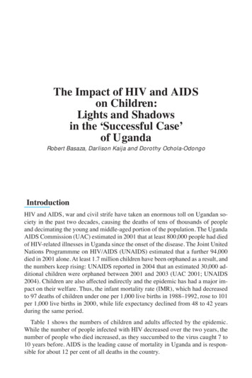 Chapter 2 The Impact Of HIV And AIDS On Children: Lights .