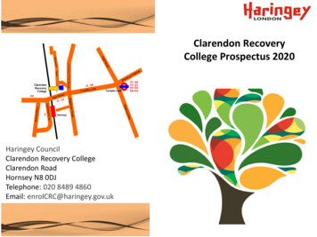 Clarendon Recovery Coll - Haringey