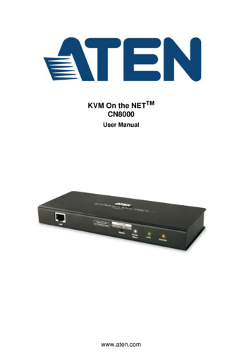 KVM On The NETTM CN8000 - ATEN