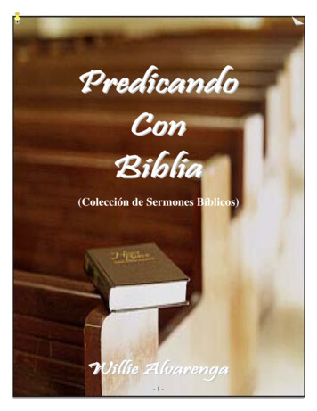 (Colección De Sermones Bíblicos)