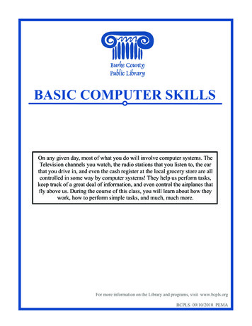 BASIC COMPUTER SKILLS