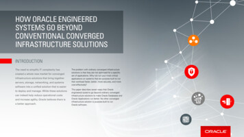 How Oracle Engineered Systems Go Beyond Conventional Converged .