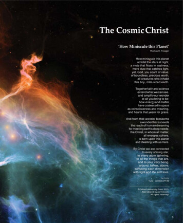 The Cosmic Christ - Yale University