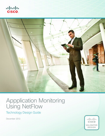 Appplication Monitoring Using NetFlow - Cisco