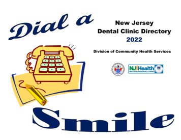 New Jersey Dental Clinic Directory 2022
