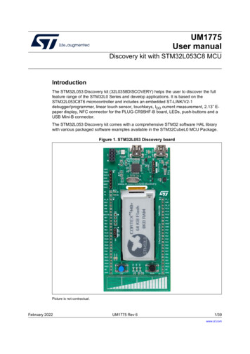 Discovery Kit With STM32L053C8 MCU - User Manual