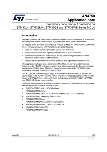 AN4758 Application Note - STMicroelectronics