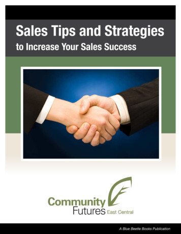 Sales Tips And Strategies - Better Business Content