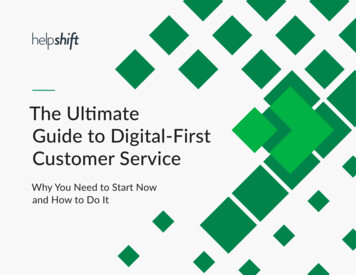 The Ultimate Guide To Digital-First Customer Service