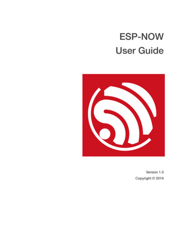 ESP-NOW User Guide EN - Espressif