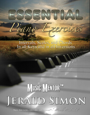Essential Piano Exercises Sample PDF . - Music Motivation