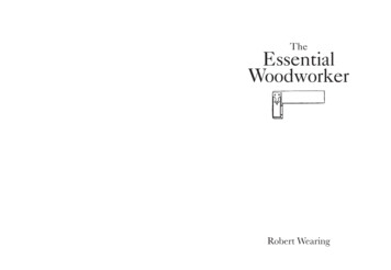 The Essential Woodworker - Lost Art Press