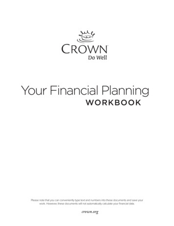 Your Financial Planning - Crown Financial Ministries