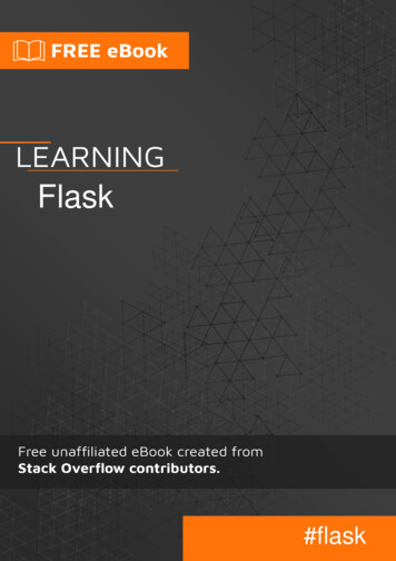 Flask - Learn Programming Languages With Books And Examples