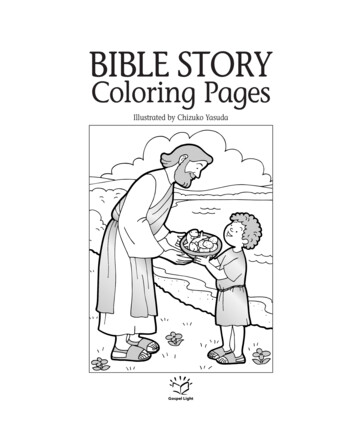 001-08 Coloring Pgs 001-08 Coloring Pgs 2 . - Gospel Light