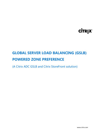 Global Server Load Balancing (Gslb) Powered Zone Preference