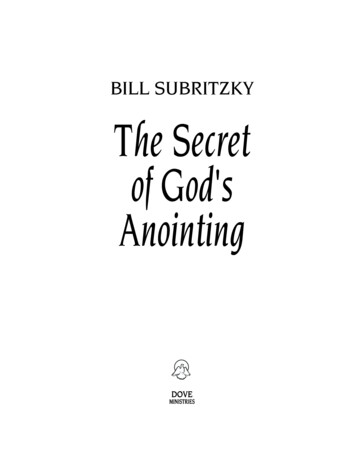 The Secret Of God's Anointing.p