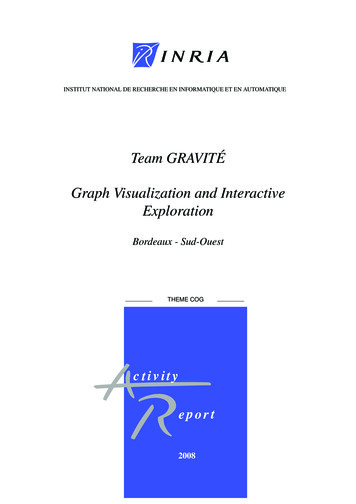 Team GRAVITÉ Graph Visualization And Interactive Exploration