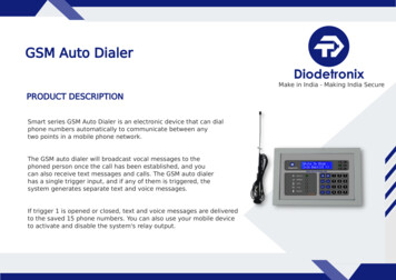 GSM Auto Dialer - Diodetronix 
