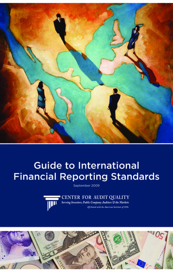 Guide To International Financial Reporting Standards
