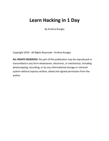 Learn Hacking In 1 Day - Guru99