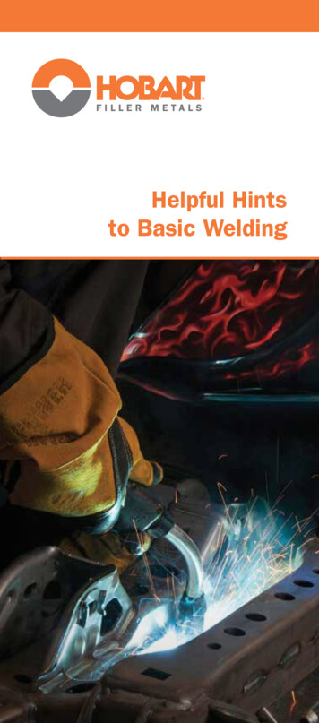 Helpful Hints To Basic Welding